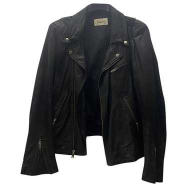 Ganni Leather short vest - image 1