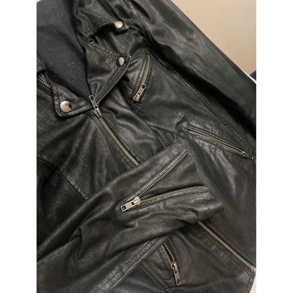 Ganni Leather short vest - image 3