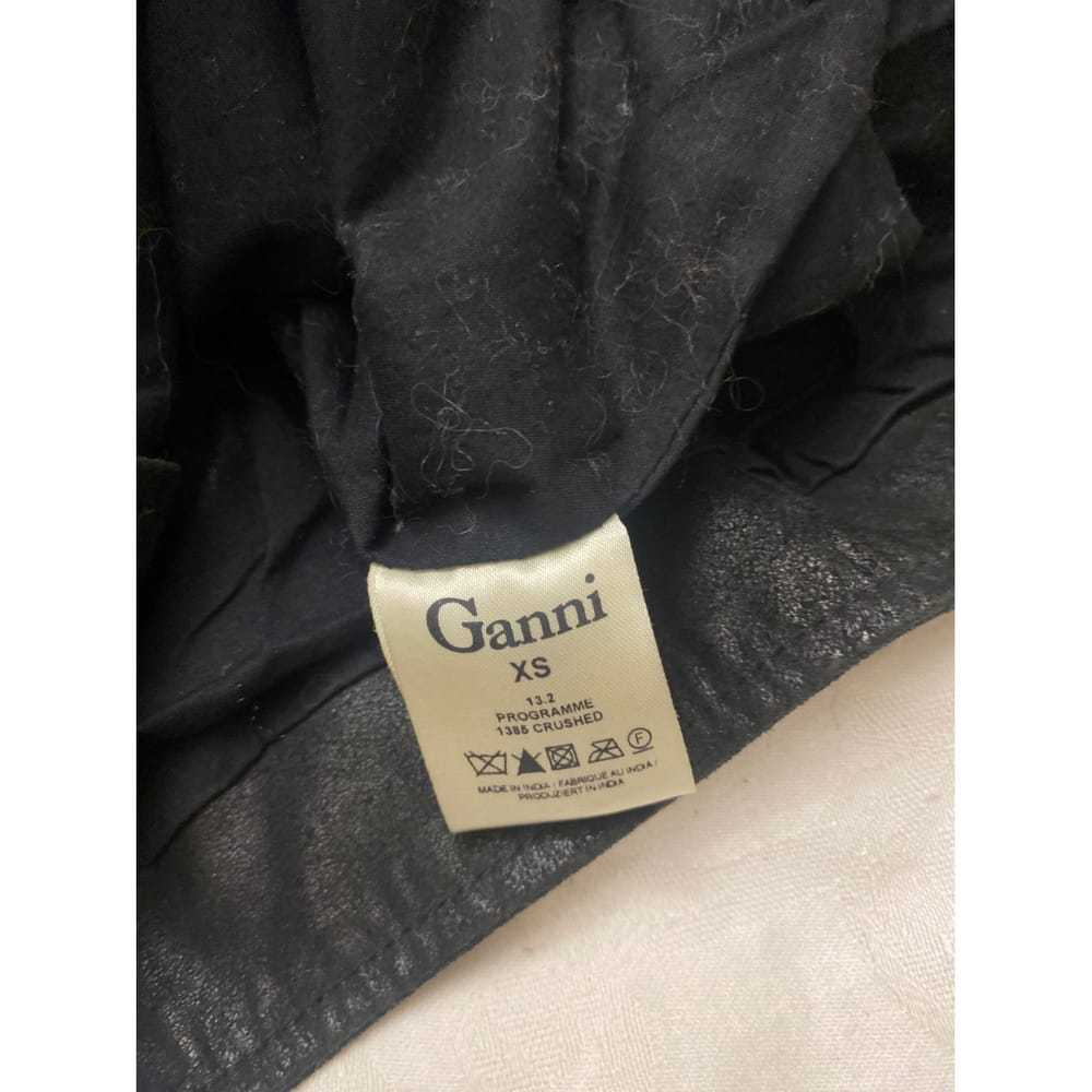 Ganni Leather short vest - image 4
