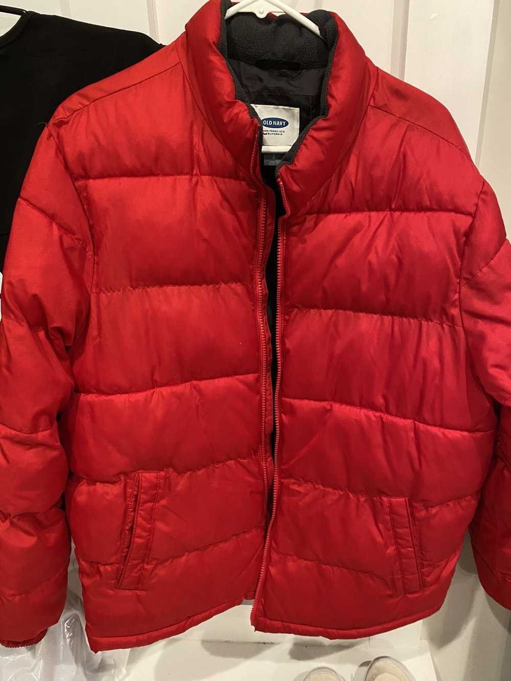 Old Navy Red Old Navy Puffer - image 1