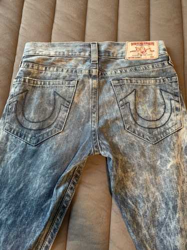 True Religion ACID WASH - AUTHENTIC TR JEANS