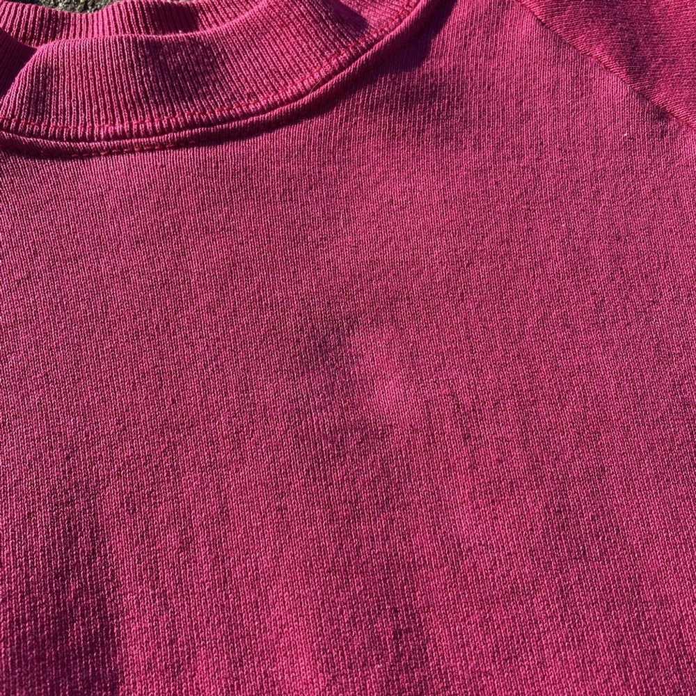 Vintage Vintage faded pink sweatshirt - image 3