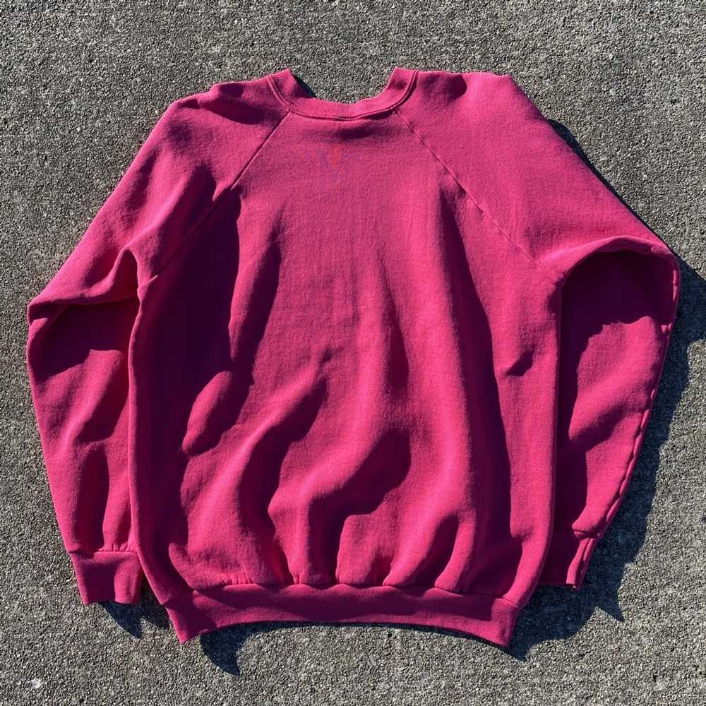 Vintage Vintage faded pink sweatshirt - image 5