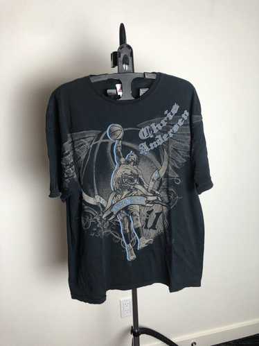 NBA × Vintage Vintage Chris Anderson Gothic T-shir