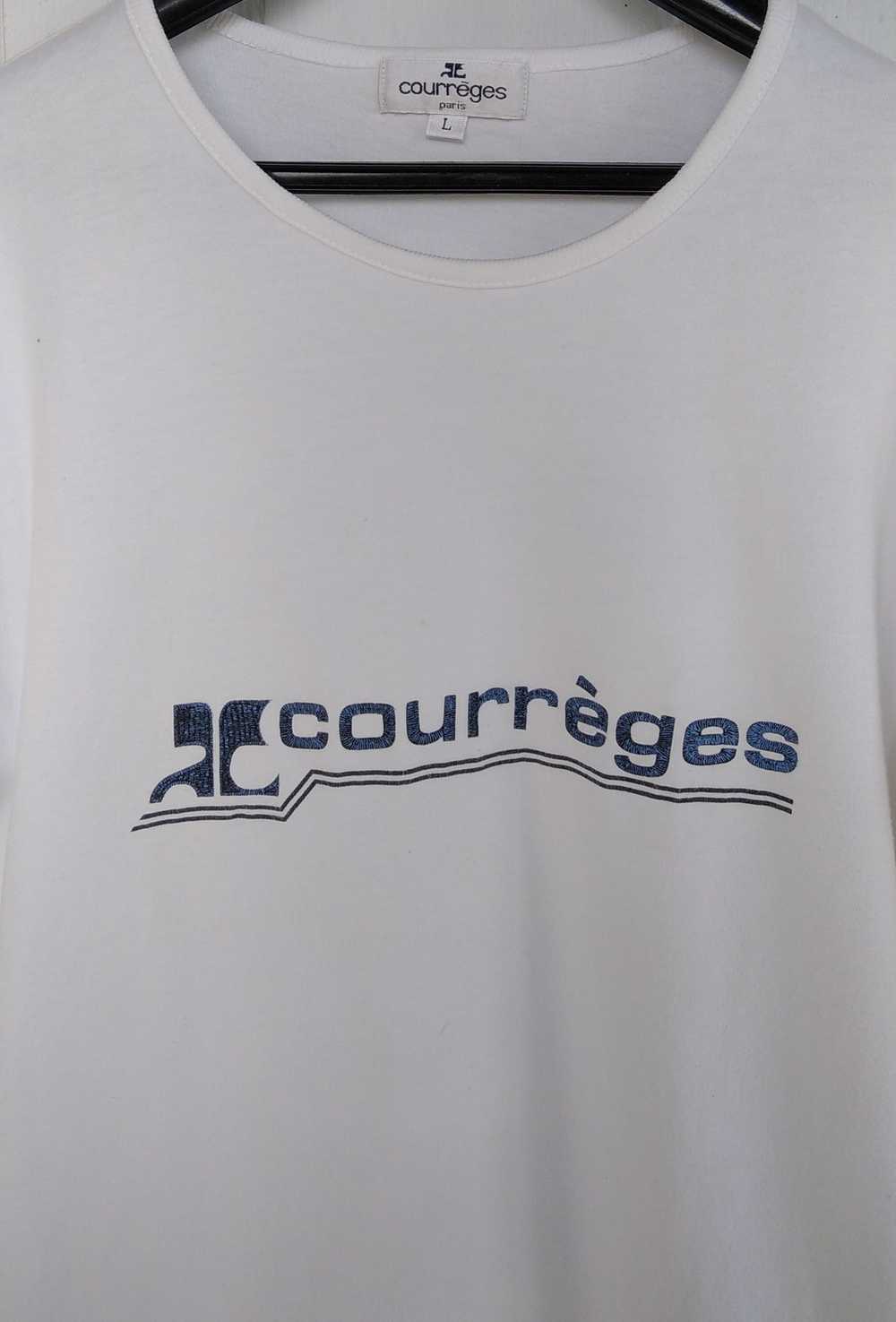 Courreges × Other Vintage Courreges Spell Out Log… - image 3