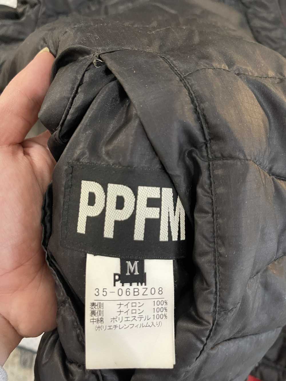 PPFM zigzag pattern down jacket - image 3