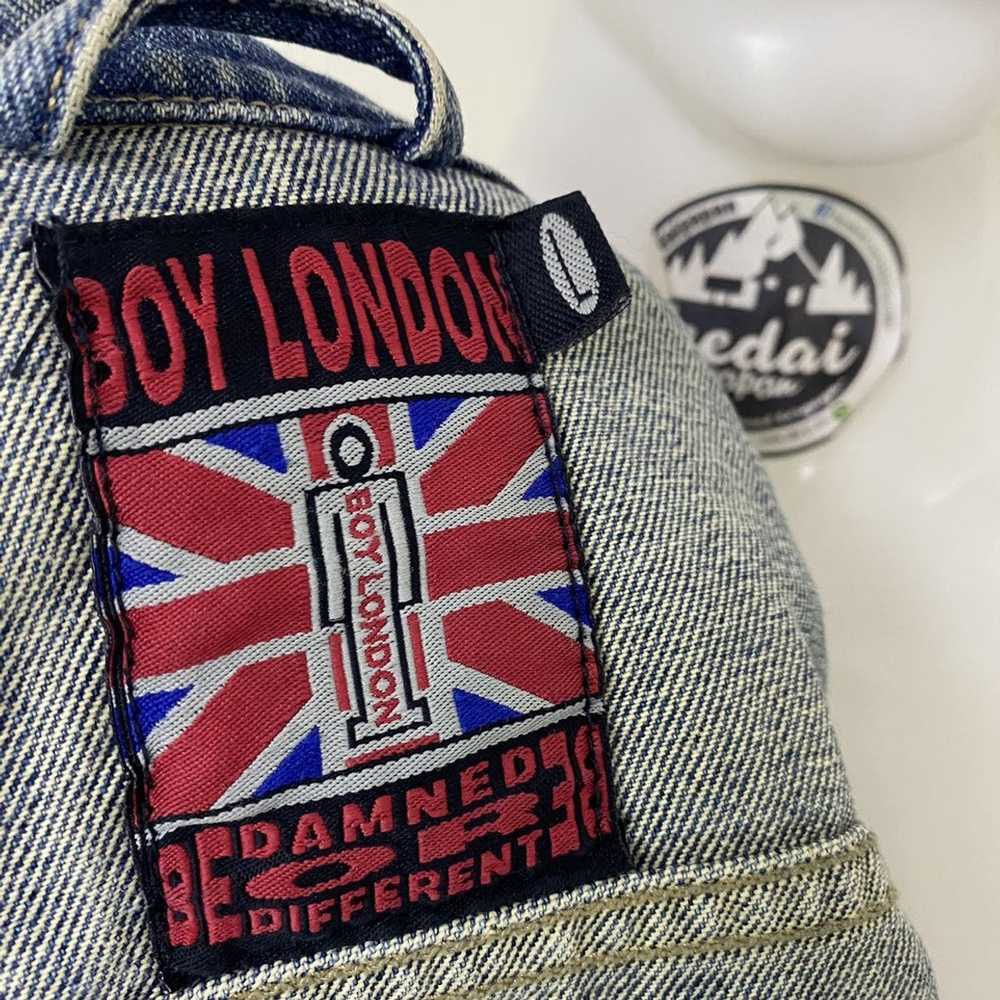 Boy London × Designer × Vintage VTG DISTRESSED BO… - image 6