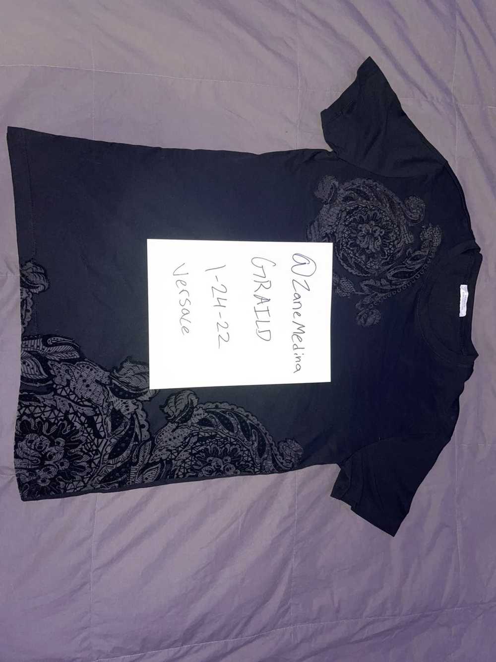 Versace Black Versace Collection T shirt - image 1