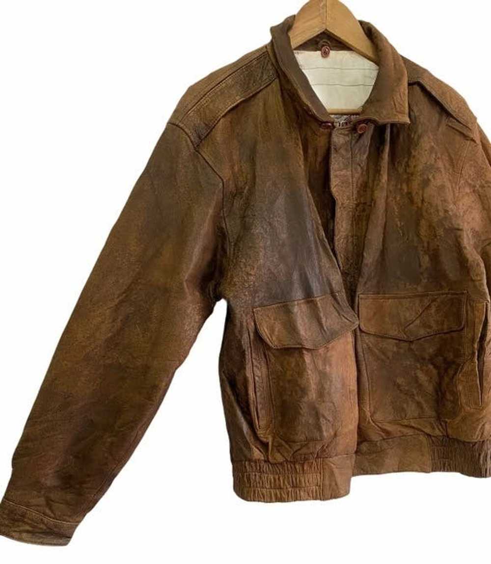 Leather Jacket × Usn × Vintage 🔥TYPE B7 JACKET F… - image 4