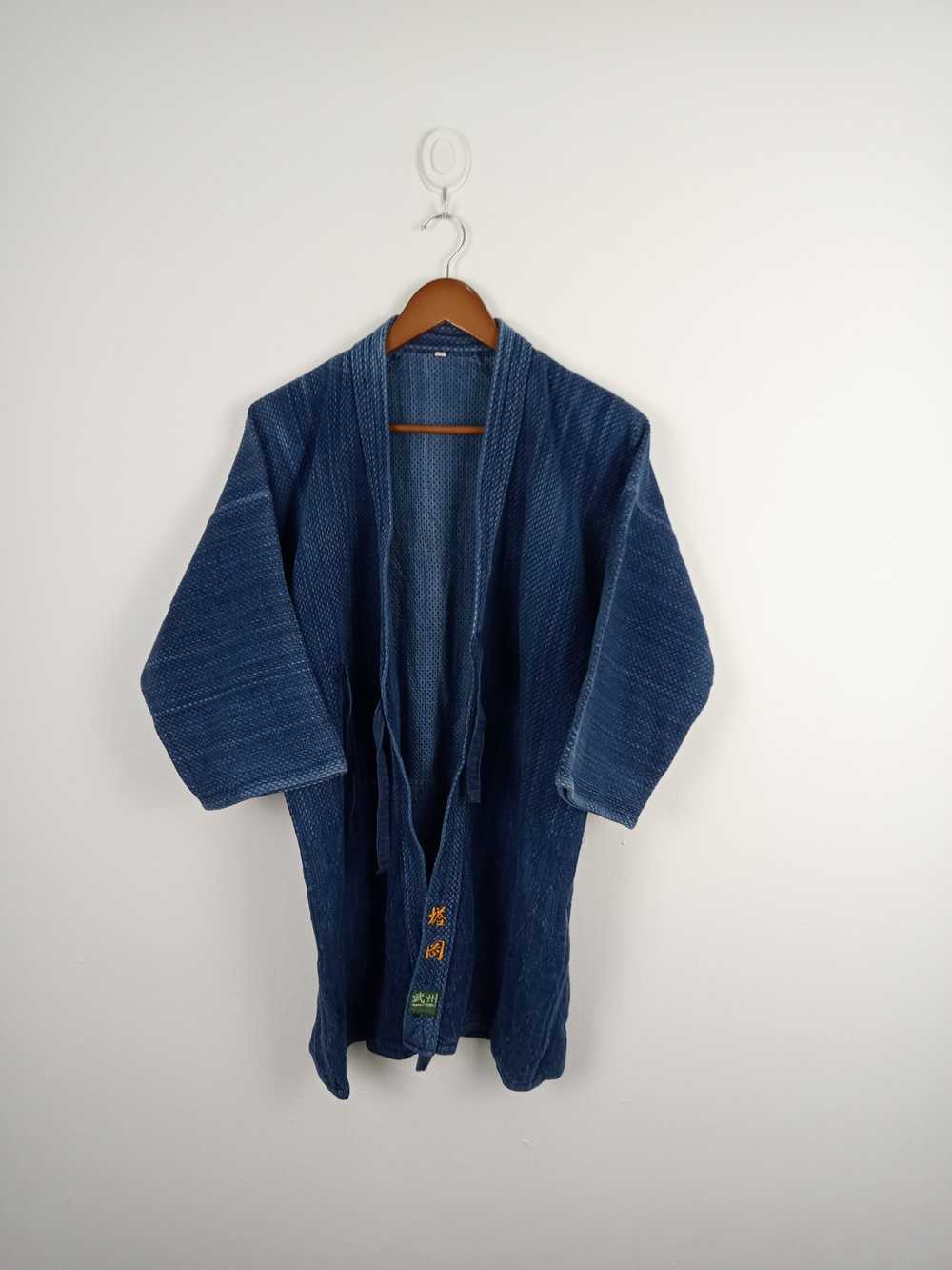 Japanese Brand × Kimono Japan Dragon Vintage Kimo… - image 1