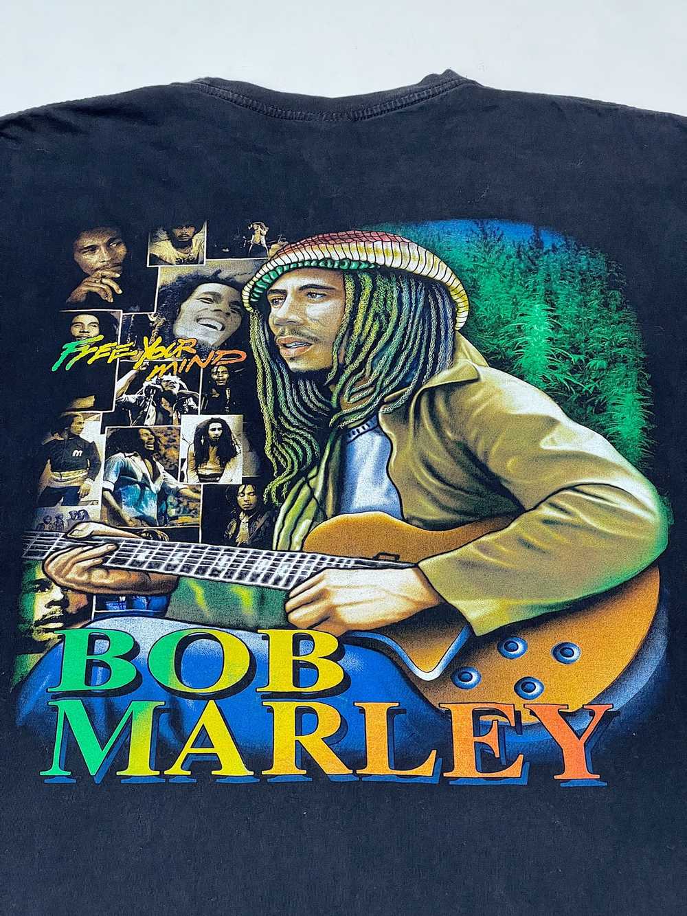 Bob Marley × Rock Tees × Vintage Vintage Bob Marl… - image 11