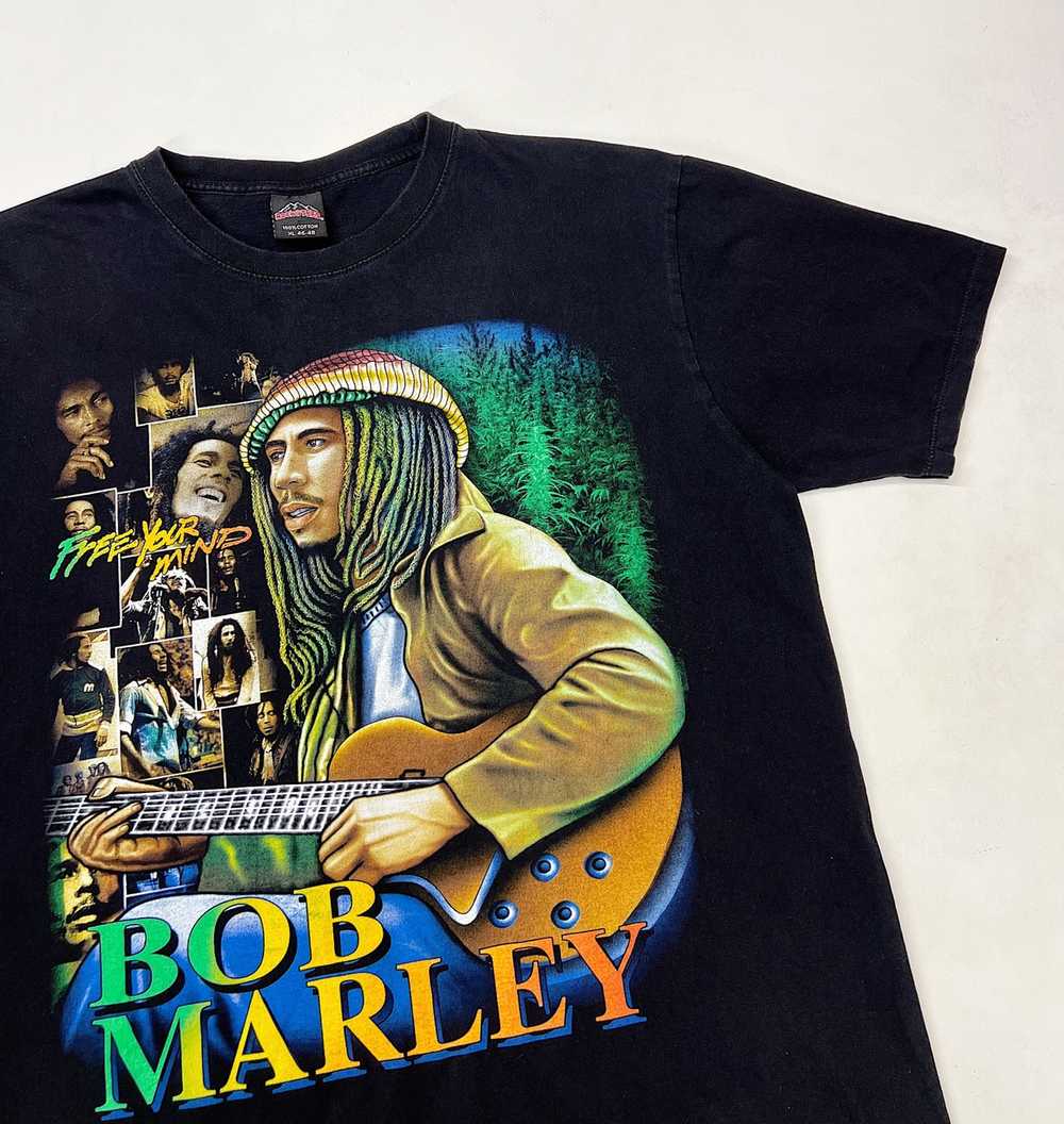 Bob Marley × Rock Tees × Vintage Vintage Bob Marl… - image 2