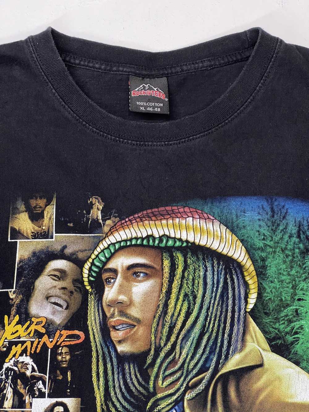 Bob Marley × Rock Tees × Vintage Vintage Bob Marl… - image 4