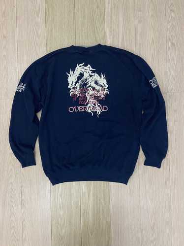 Japanese Brand Over Head dragon big logo sweatshir