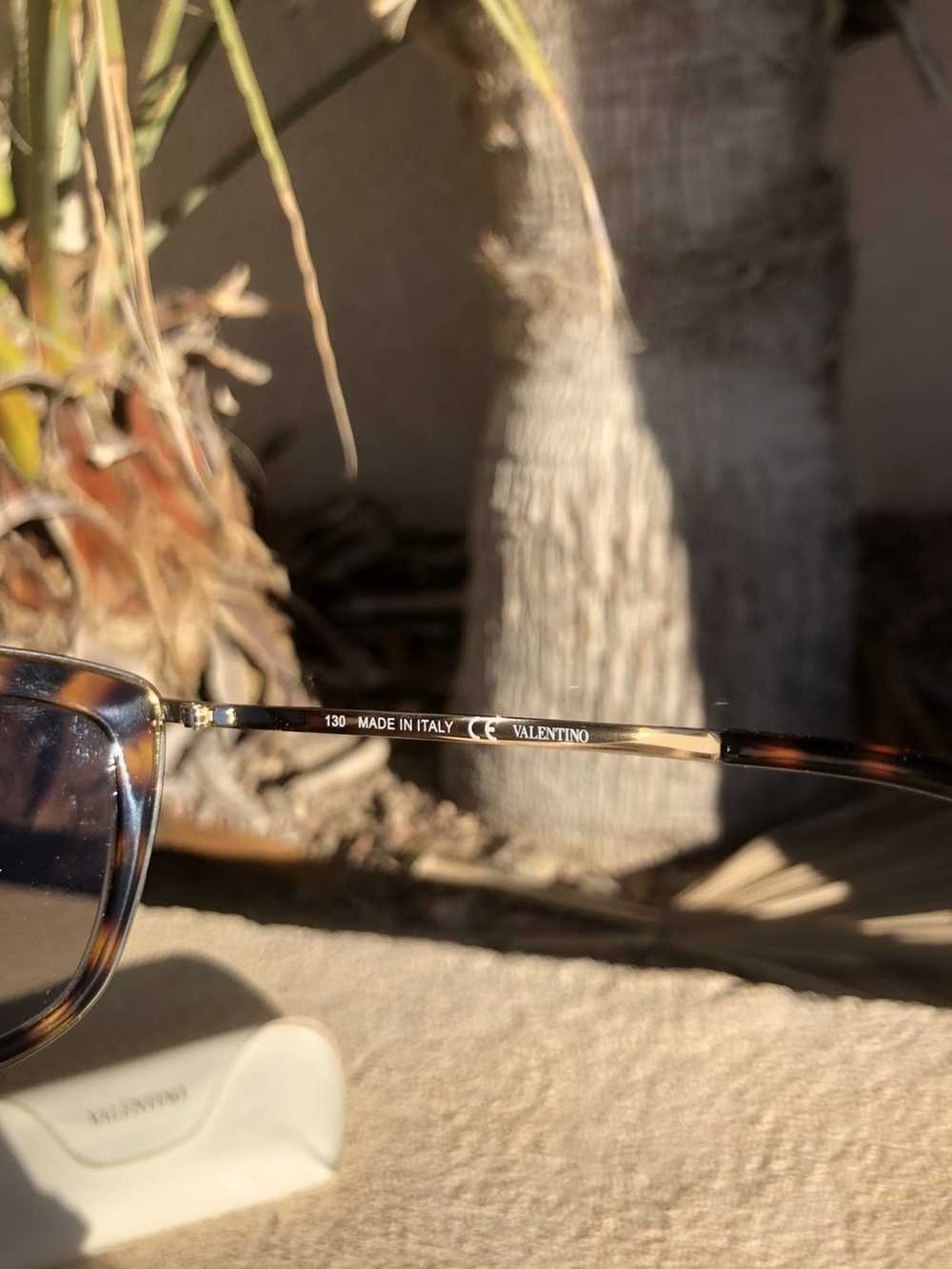 Designer × Valentino Valentino Sunglasses brown m… - image 7
