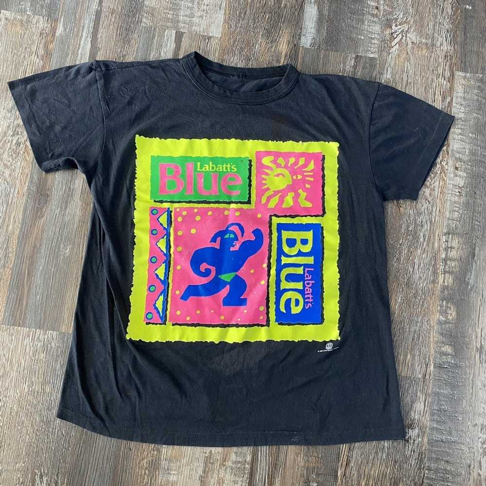 Vintage Vintage 1990 Labatt’s Blue Tshirt - image 1