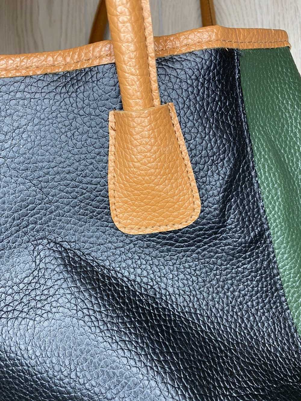 Neiman Marcus Black & Green Neiman Marcus Handbag… - image 6
