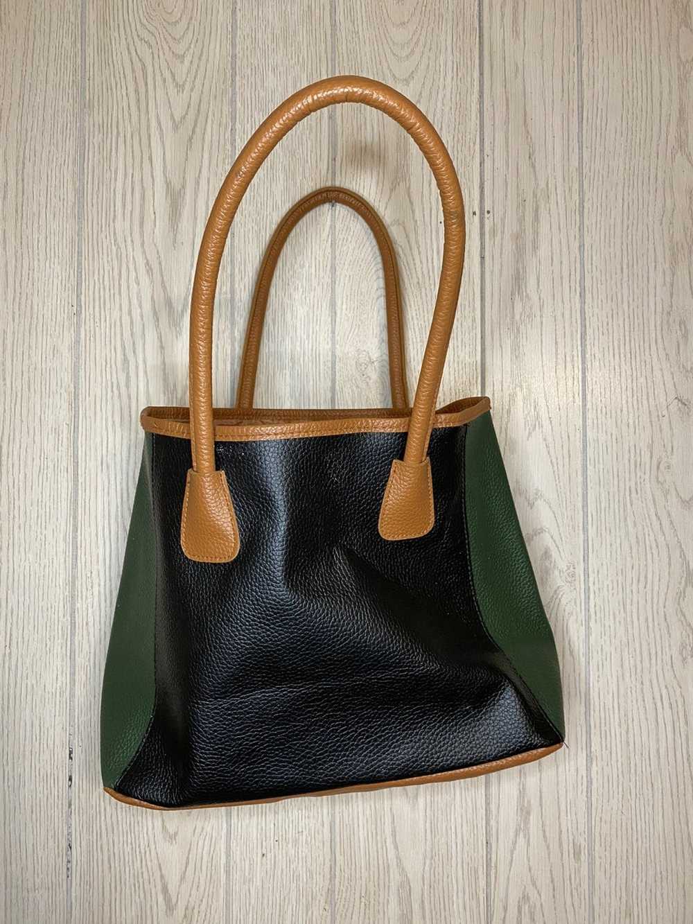 Neiman Marcus Black & Green Neiman Marcus Handbag… - image 7