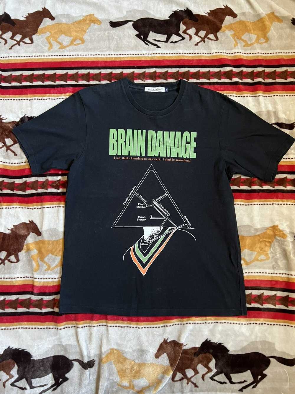 Undercover Size 3 Brain Damage t shirt - image 1