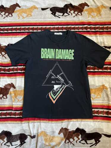 Vintage 1990 3D Emblem Bone Cracker Brain Damage Skateboard T-shirt Just  Brass