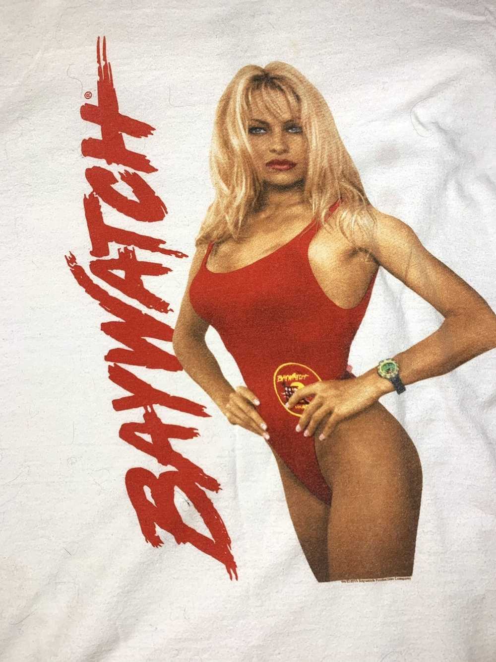 Streetwear × Vintage Baywatch/Pam Anderson t shirt - image 4