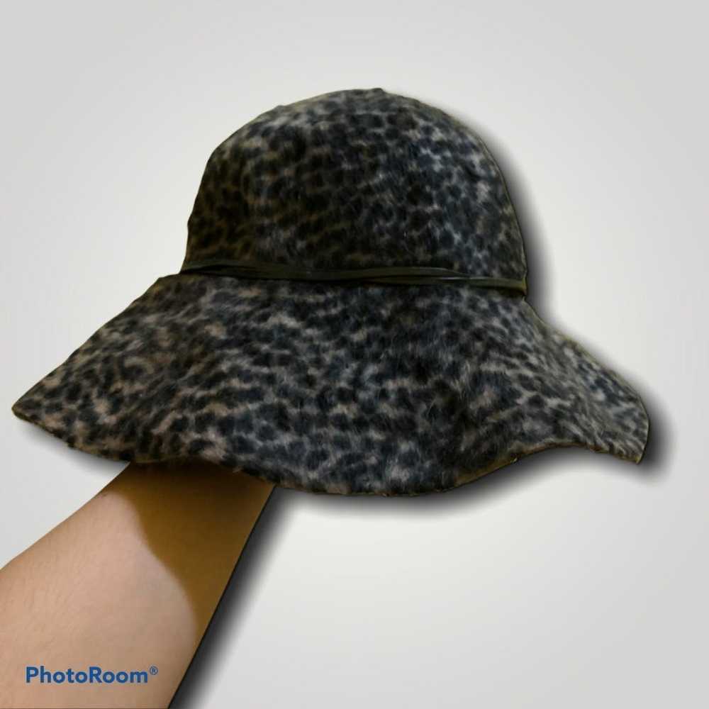 Designer × Vintage Eric Javits Cheetah Rare Hat - image 1