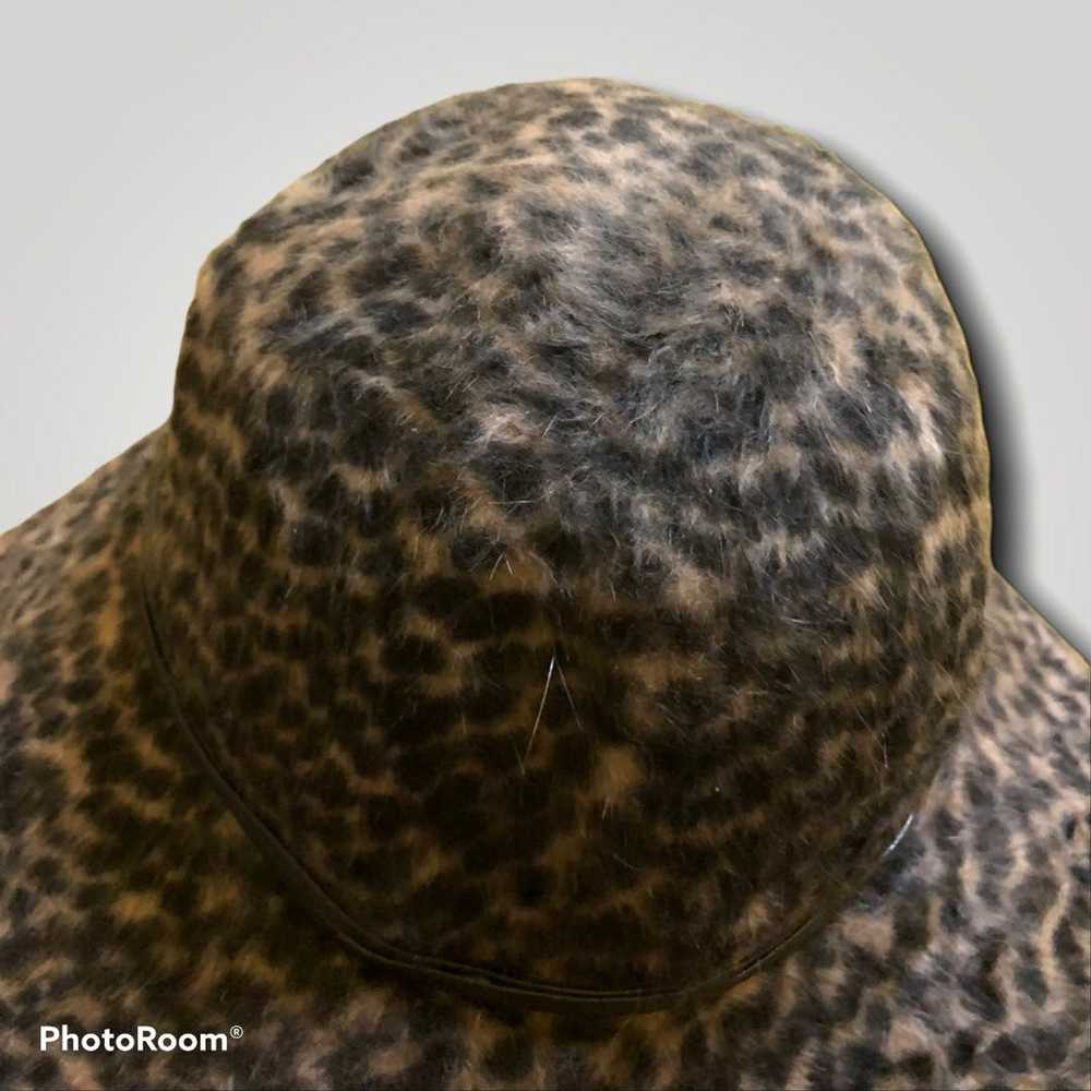 Designer × Vintage Eric Javits Cheetah Rare Hat - image 2