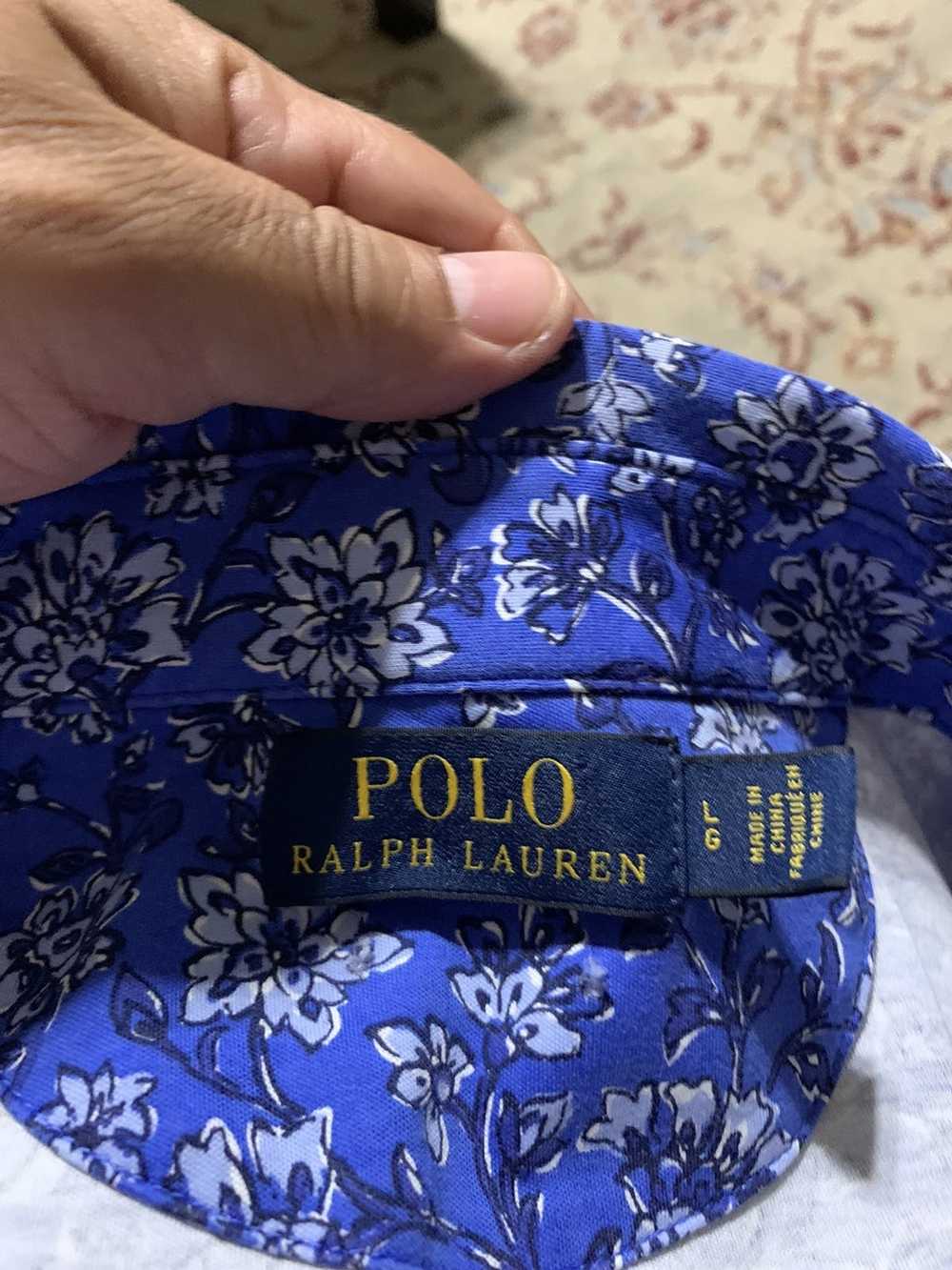 Polo Ralph Lauren Floral 3 Button Polo knit - image 9