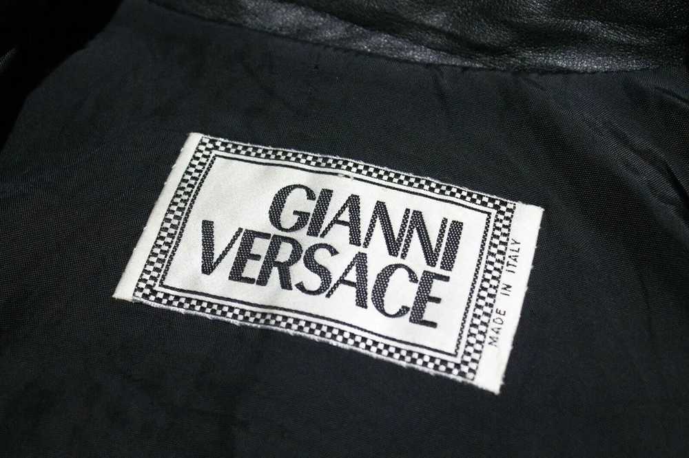 Versace × Vintage Vintage Gianni Versace Bikers J… - image 10