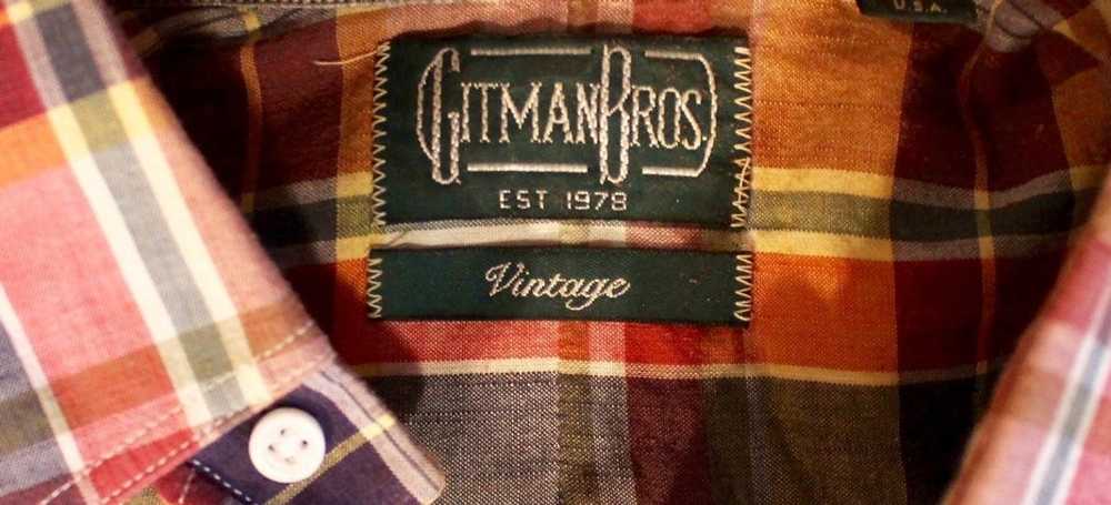 Gitman Bros. Vintage Plaid Button up - image 2