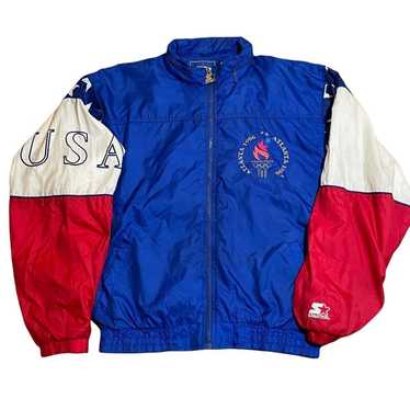 Vintage Starter 1996 Atlanta Olympic Windbreaker Jacket Pants Tracksuit  Adult L