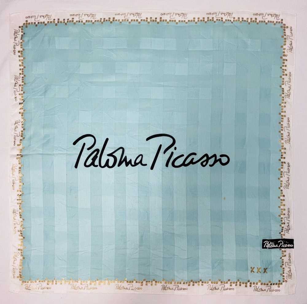 Paloma Picasso × Vintage Paloma Picasso Scarf Han… - image 2