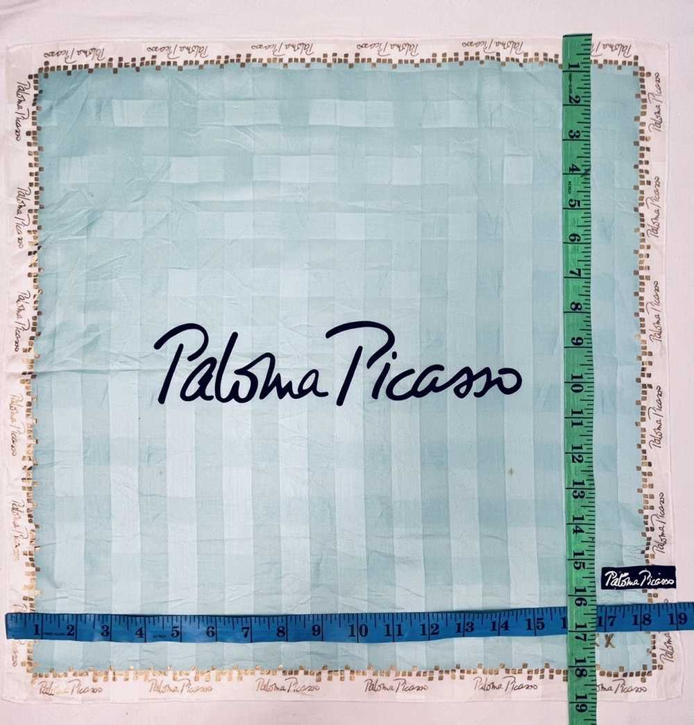 Paloma Picasso × Vintage Paloma Picasso Scarf Han… - image 7
