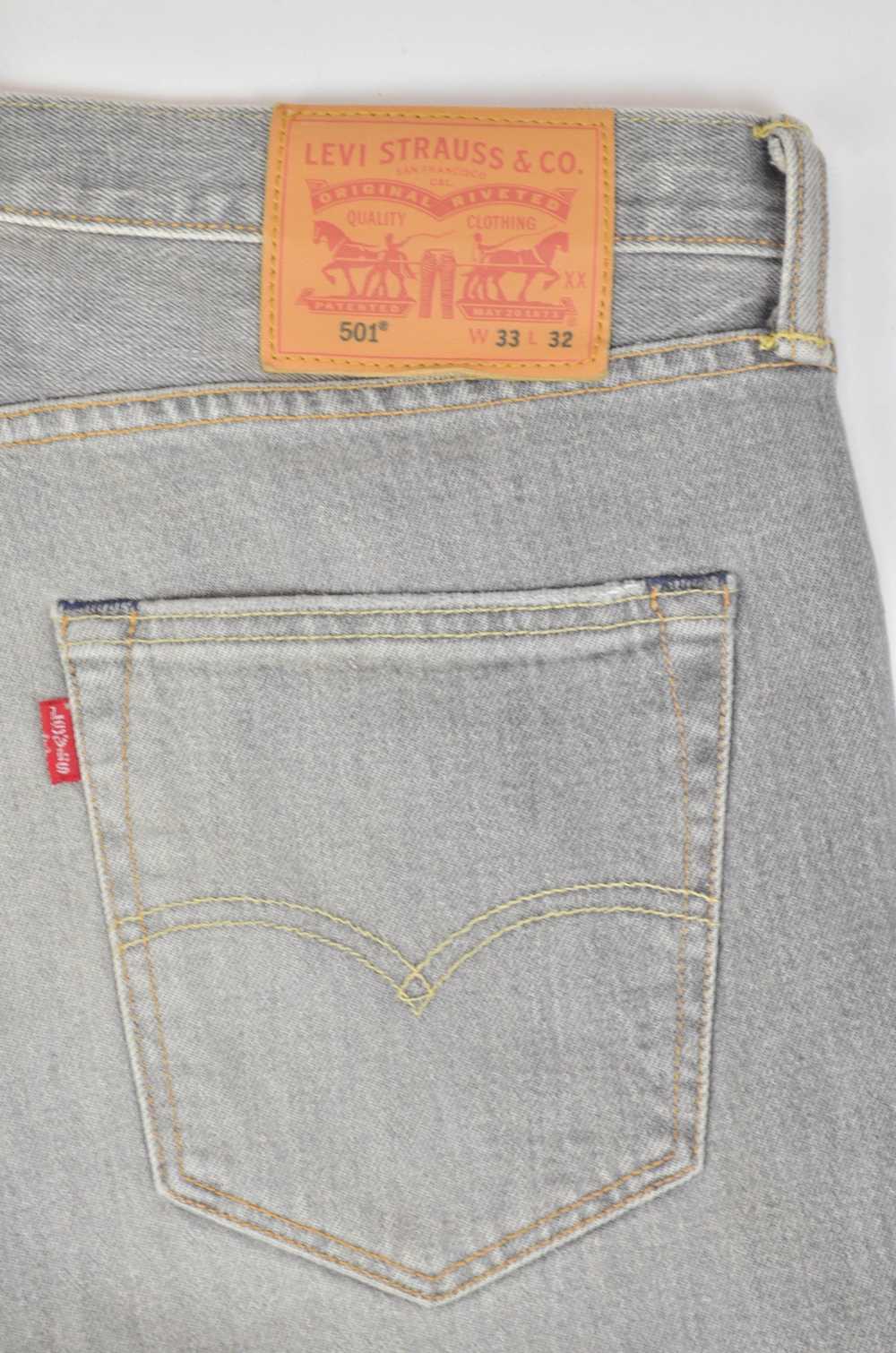 Levi's Vintage Levis 501 Jeans Grey - image 4