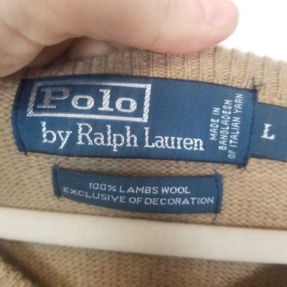 Polo Ralph Lauren Polo Ralph Lauren Mens L Brown … - image 7