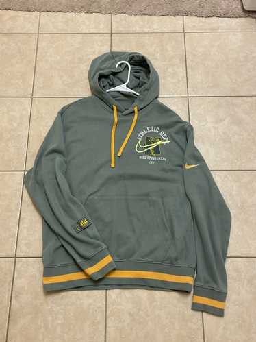 Nike Nike Athletic Hoodie sweatshirt logo - image 1