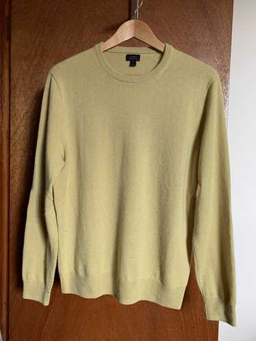 J.Crew Yellow Cashmere Sweater