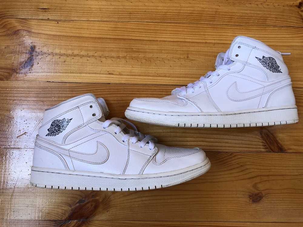 Nike × Vintage Air Jordan 1 Mid White Cool - Gem