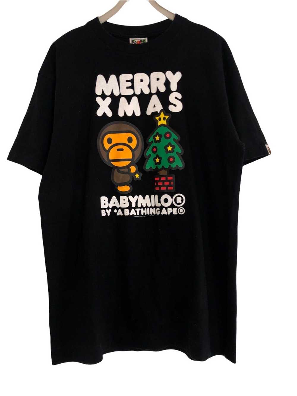 Bape Bape merry XMAS baby milo 08’ tshirt - image 1