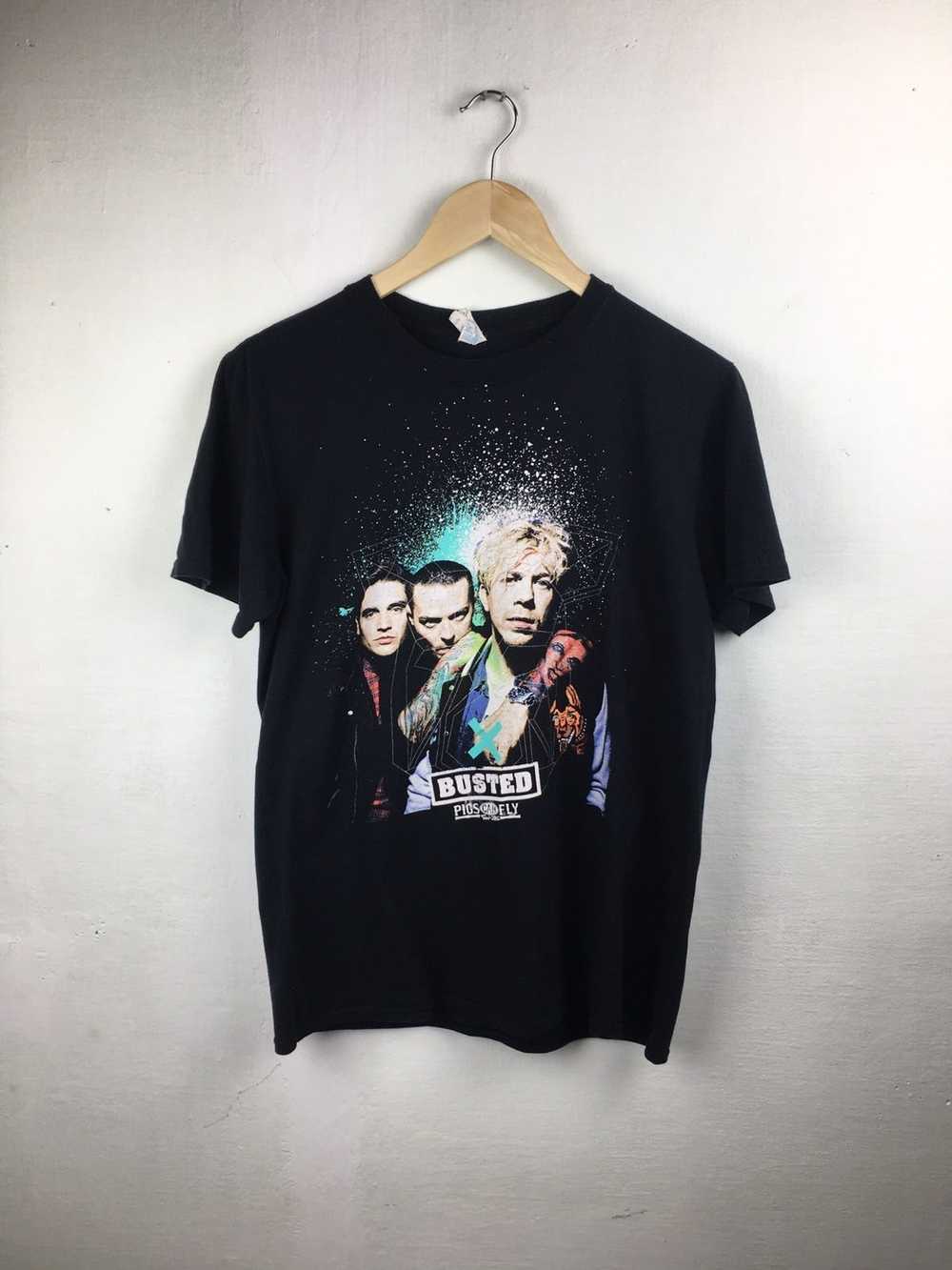 Band Tees × Rock T Shirt × Vintage T-shirt Busted… - image 1