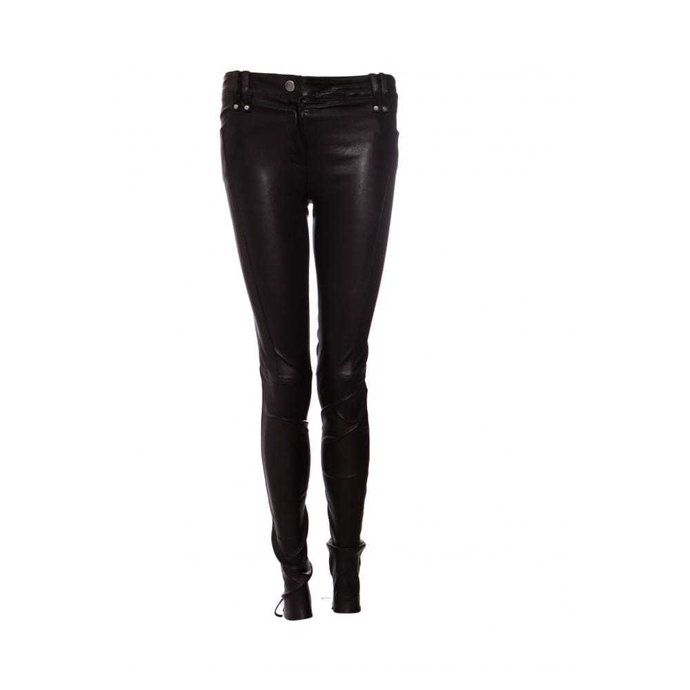 Plein Sud Leather trousers - image 2