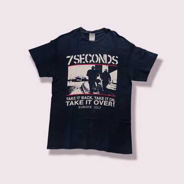 Band Tees × Tour Tee 7 Seconds - Take It Back, Ta… - image 1