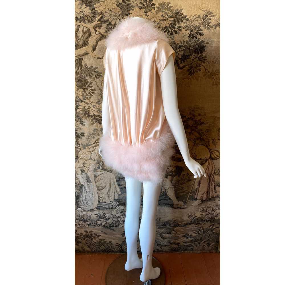 1960s Lucie Ann Pink Maribou Jacket - image 7
