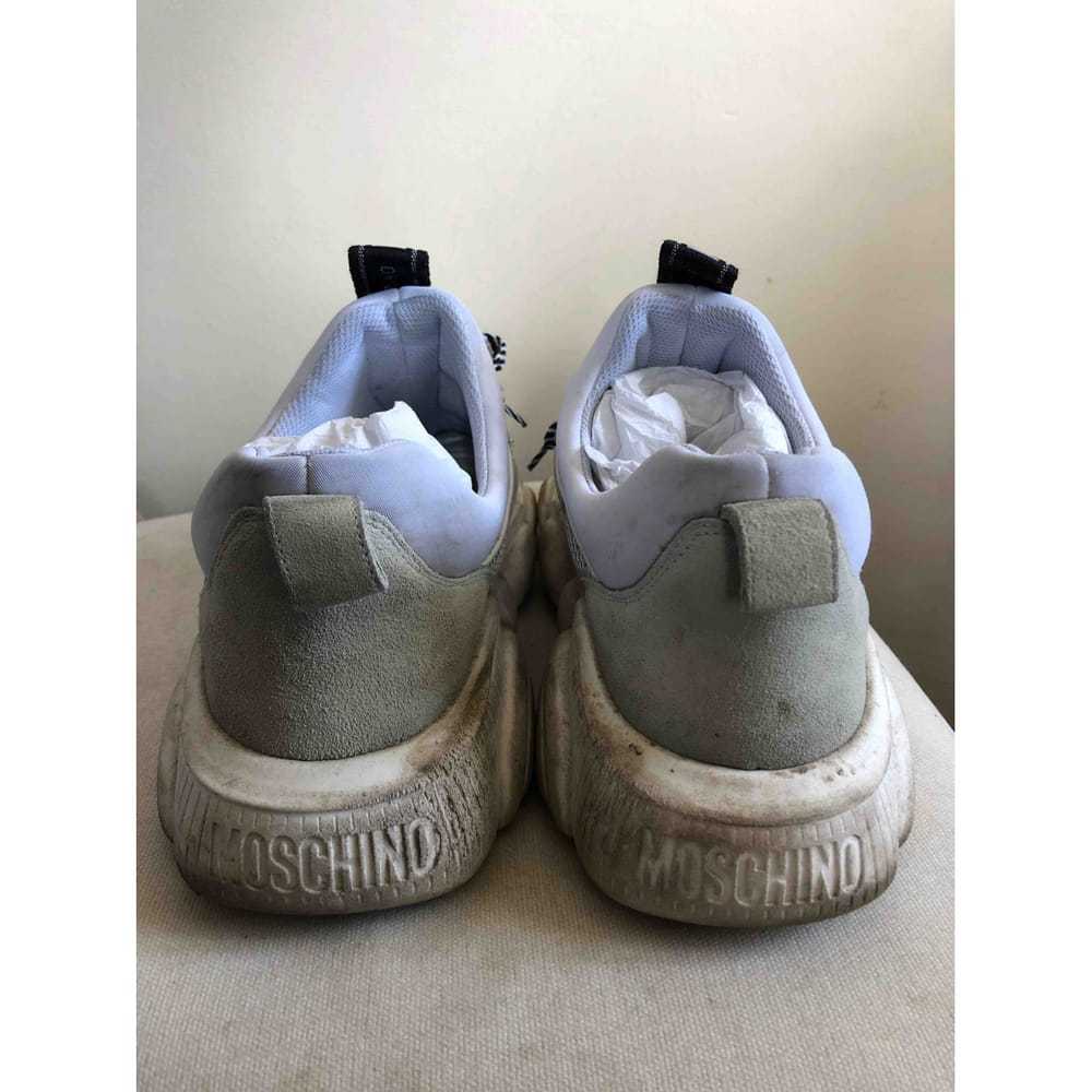 Moschino Leather low trainers - image 5