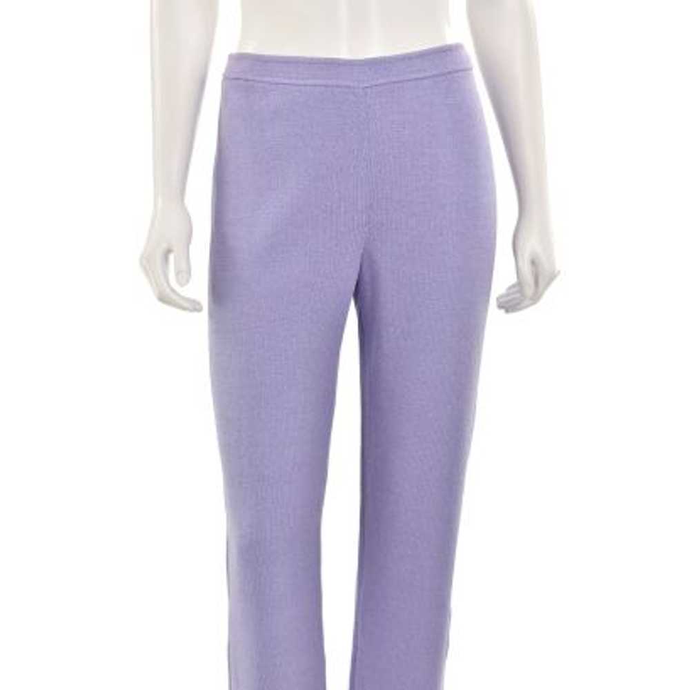 St. John Collection Cornflower Santana Knit Pants - image 2