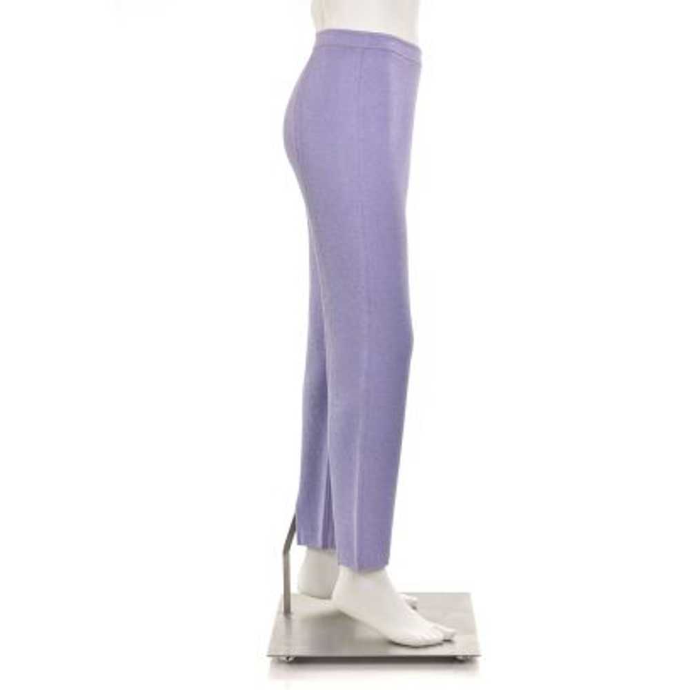 St. John Collection Cornflower Santana Knit Pants - image 3