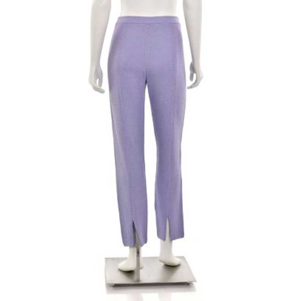 St. John Collection Cornflower Santana Knit Pants - image 4