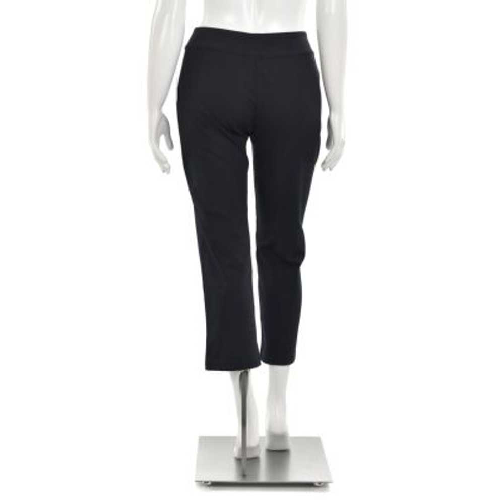 St. John Collection Black Twill Cropped Pants w/ … - image 4