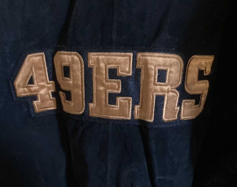 NFL 90s Rare Vintage NFL San Francisco 49ers jack… - image 8