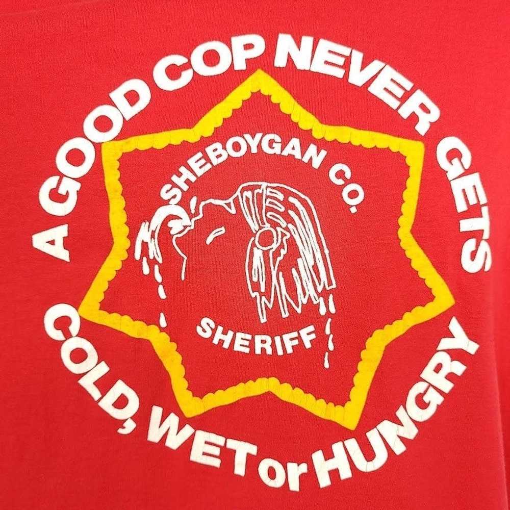 Vintage Sheboygan County Sheriff T Shirt Vintage … - image 2